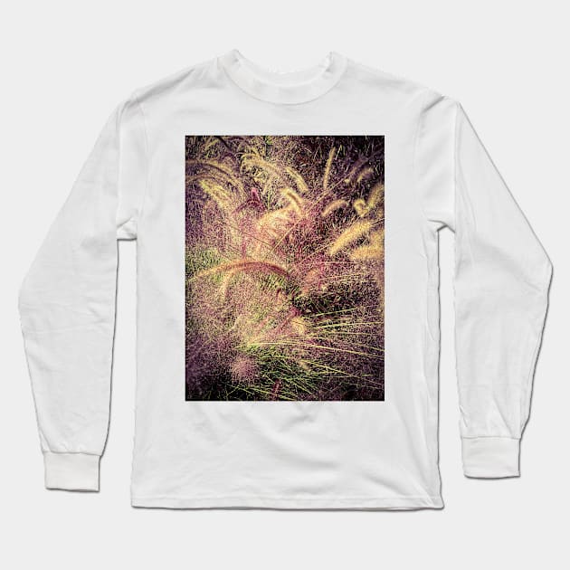 Grasses Long Sleeve T-Shirt by thadz